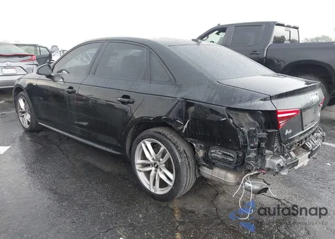 2017 Audi A4 2.0T Season Of Audi Ultra Premium from USA, damaged, VIN WAUKMAF4XHN053555